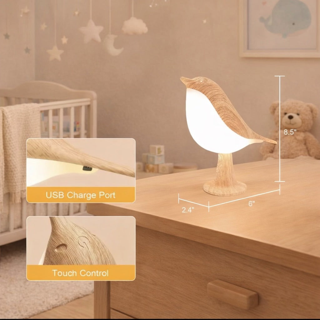 Robin LED Touch-Control Lamp