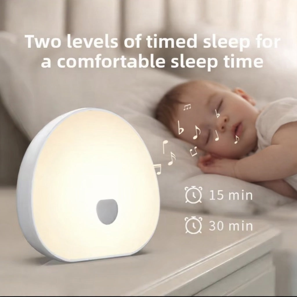 White Noise Sleep Machine with Soothing Sound and LED Changing Night Light