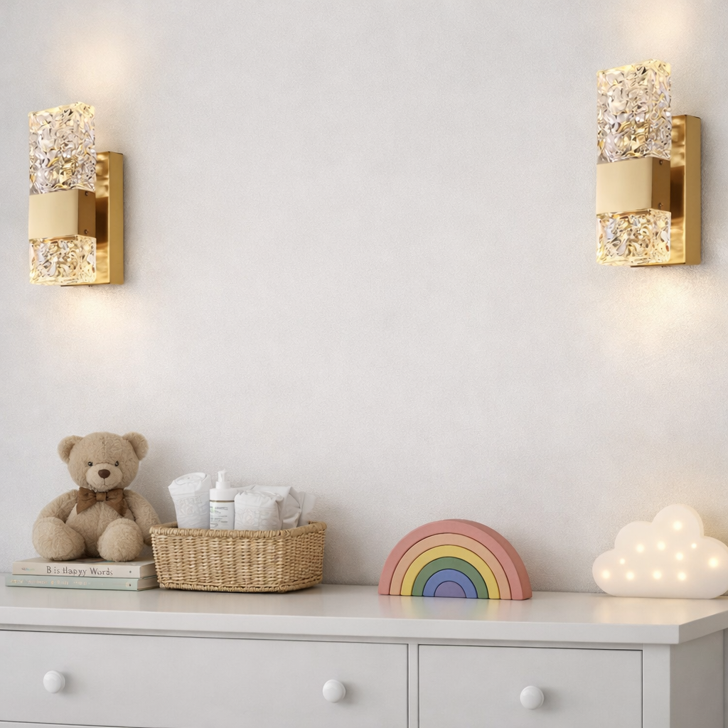 LED Crystal Wall Light