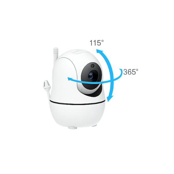 Video Baby Monitor with Camera and Audio
