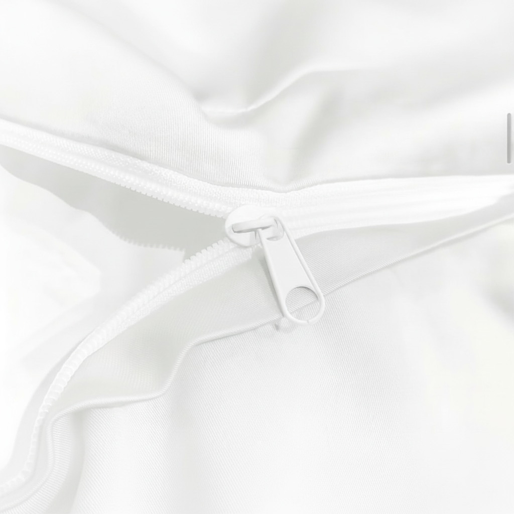 100% Organic Bamboo Bedding Set - White